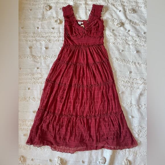 NWT Max Studio Mesh Sleeveless Maxi Dress small - Picture 7 of 15